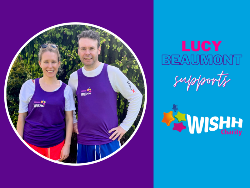 Lucy Beaumont supports WISHH