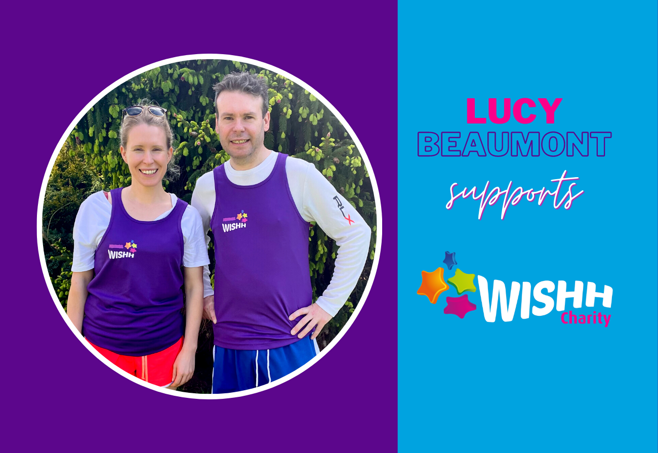 Lucy Beaumont supports WISHH
