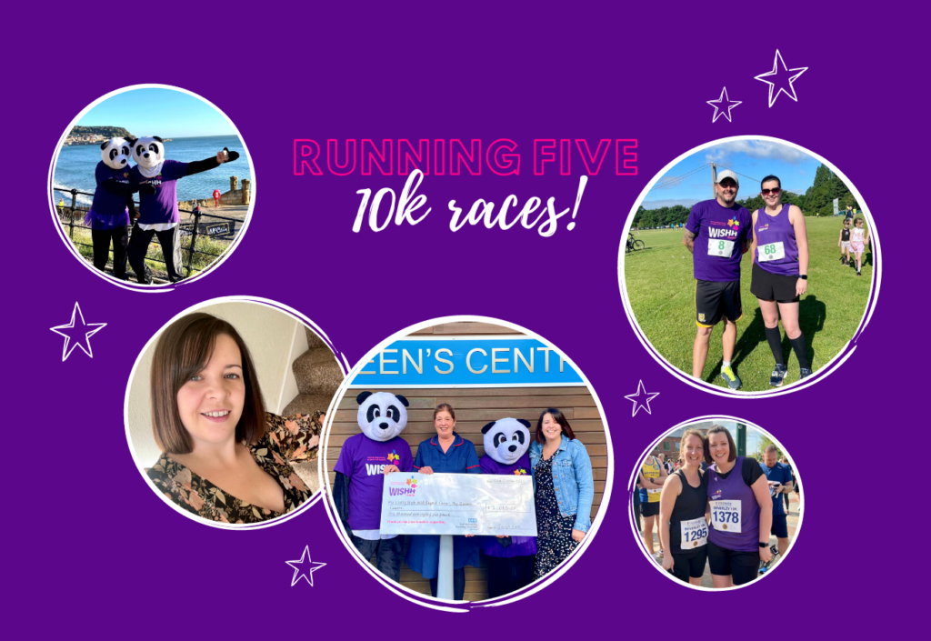 fundraiser completes 5 10k races in 2022 WISHH