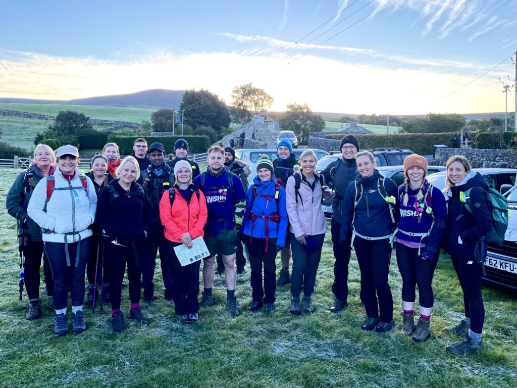 Yorkshire Three Peaks Team WISHH, 2022