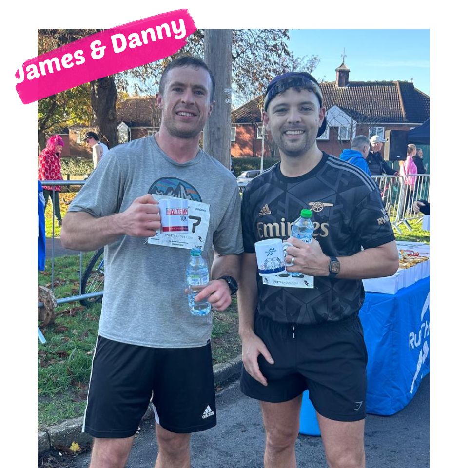 James and Danny - Great North Run