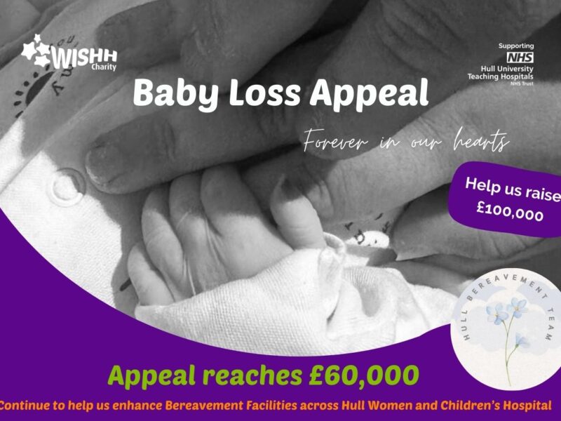 WISHH Baby Loss Appeal reaches £60,000