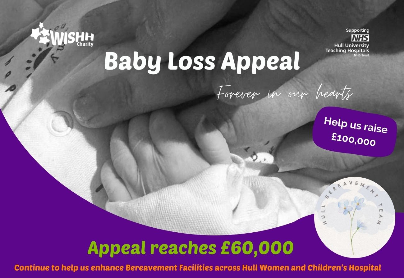 WISHH Baby Loss Appeal reaches £60,000
