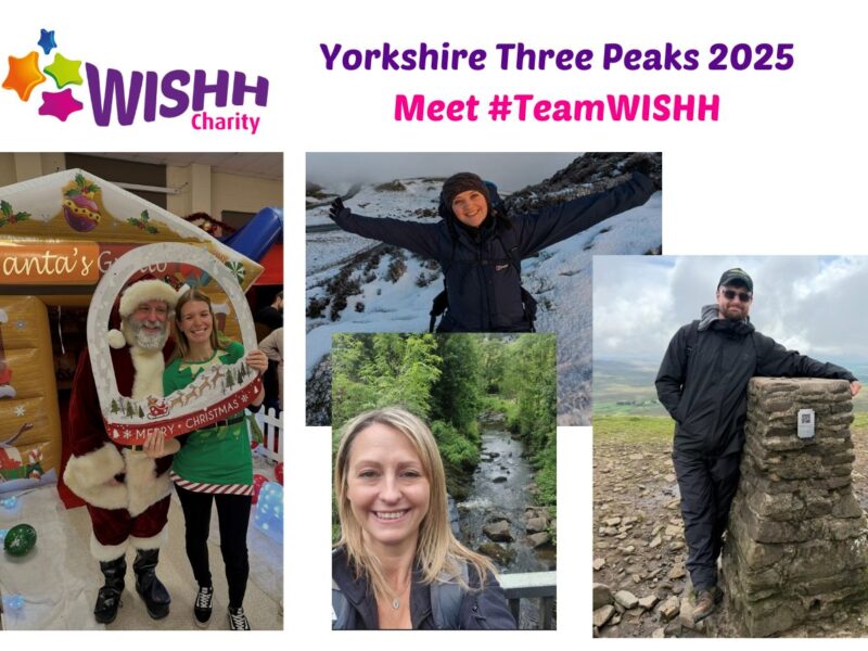 Hospital staff tackle Yorkshire Three Peaks for WISHH Charity